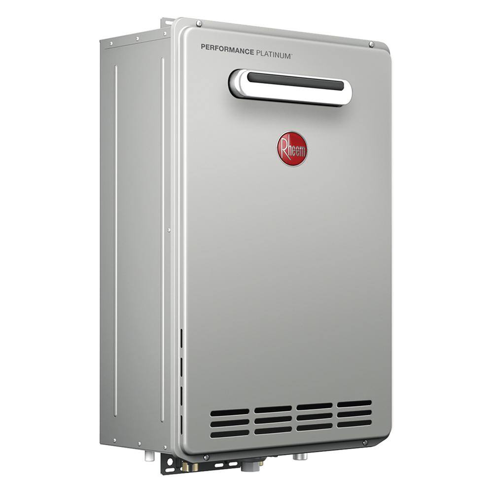 Rheem Performance Platinum 9.0 GPM Natural Gas High Efficiency Outdoor Tankless Water Heater ECOH180XLN-2