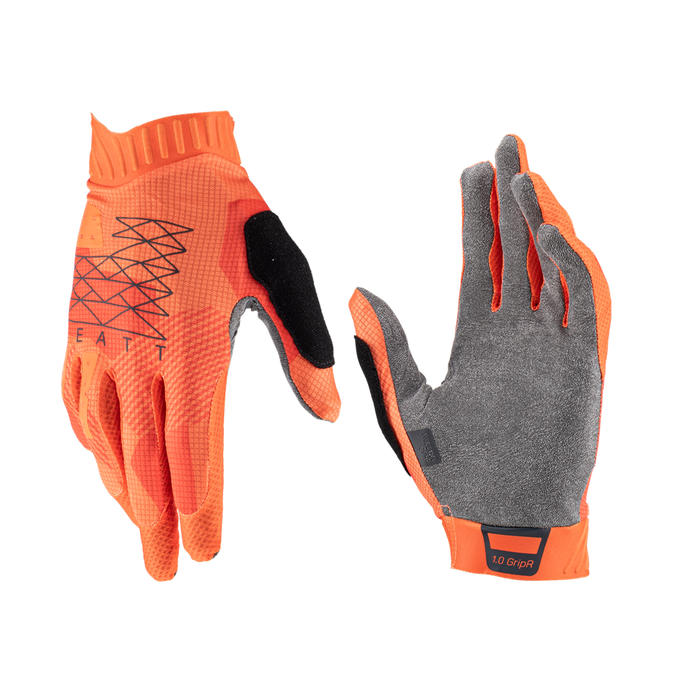 Leatt MTB 1.0 GripR Glove - Flame - 2023