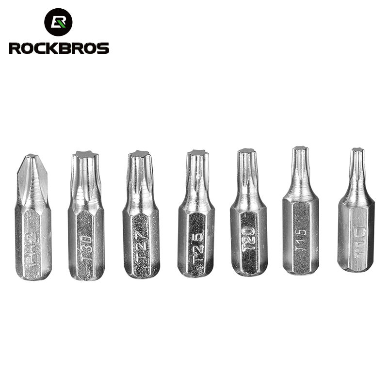 ROCKBROS 16 in 1 Bicycle Tools Sets Mountain  Hex Spoke Wrench Mountain Cycle Screwdriver Tool BikeMulti Repair Tool Kit