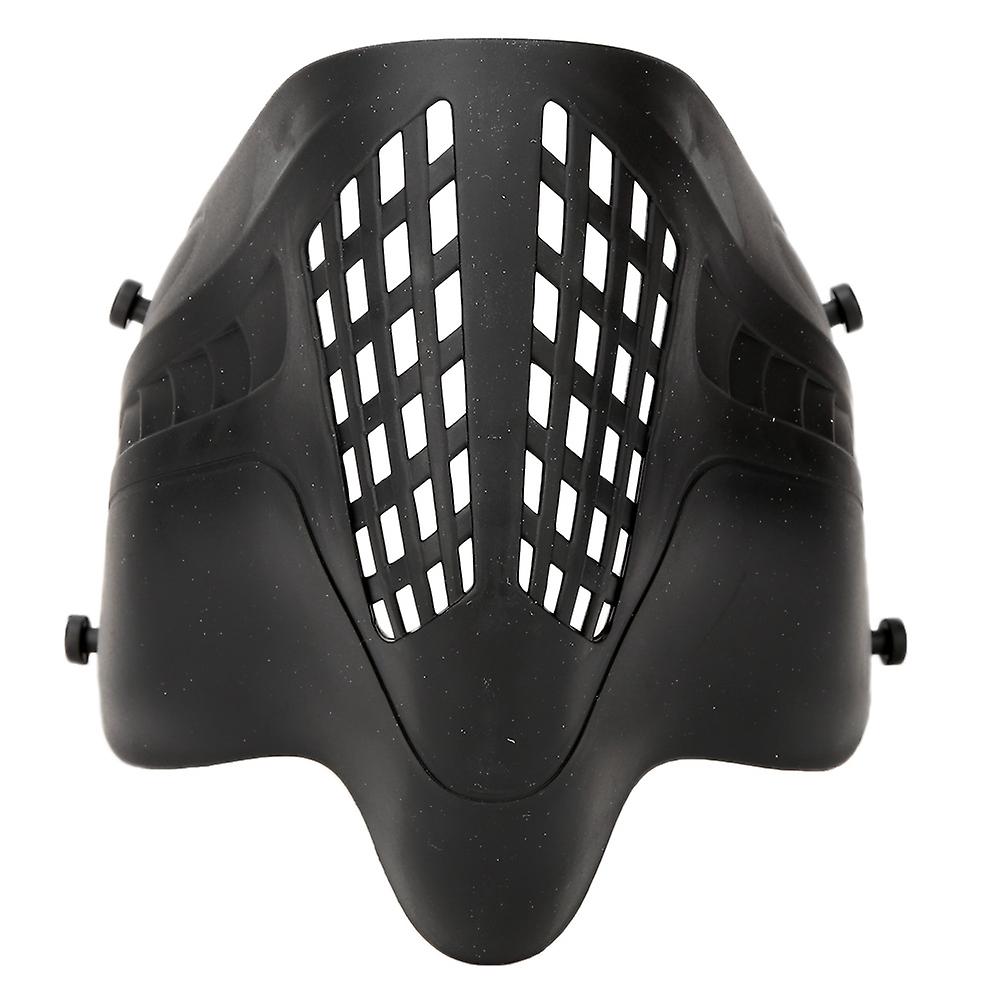 Outdoor Tactics Camouflage Protective Mask Impact Resistant Face Guard Black