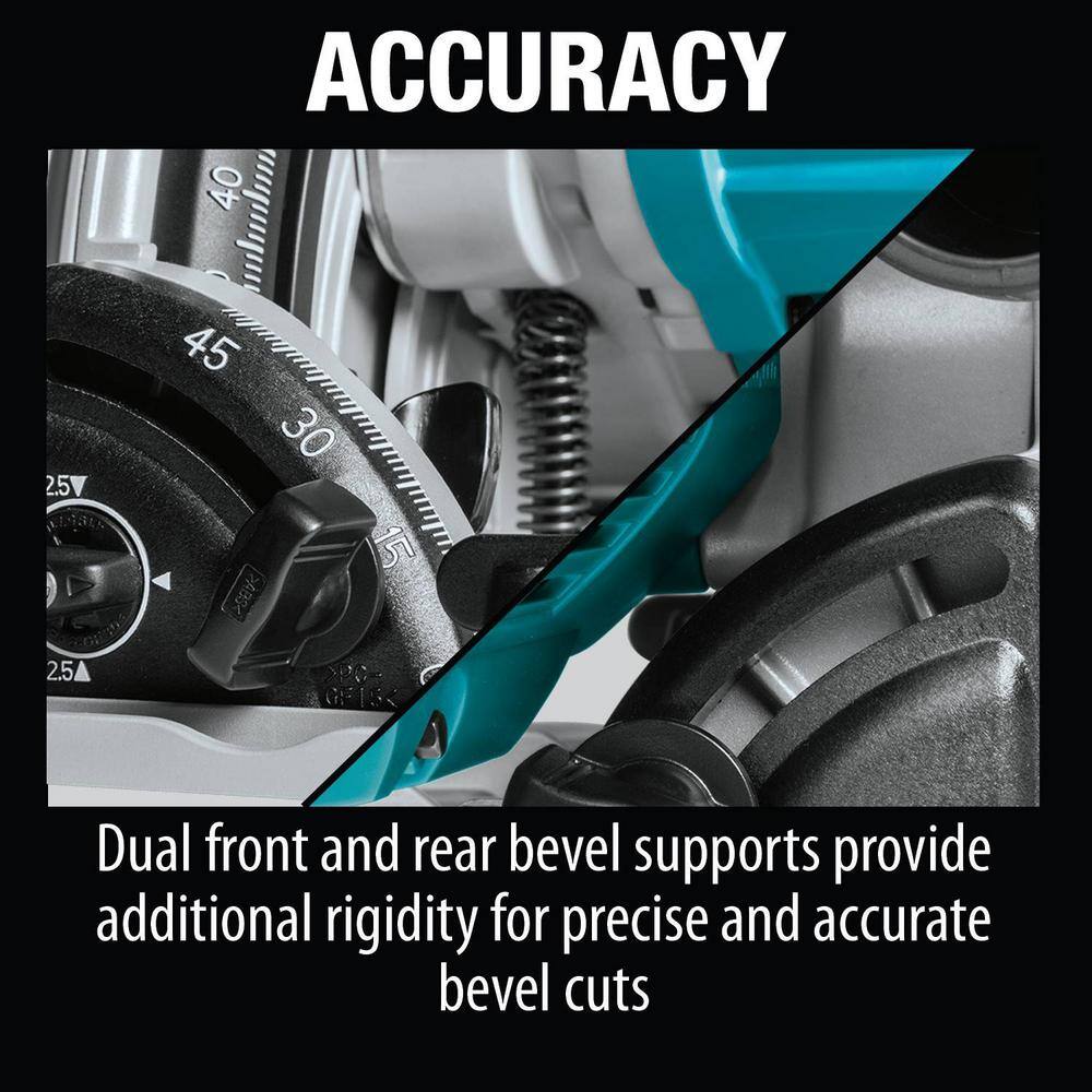 Makita 18V X2 LXT (36V) Brushless 6-12 in. Plunge Circular Saw with Bonus 6-12 in. 56T Carbide-Tipped Saw Blade XPS01Z-B-57342