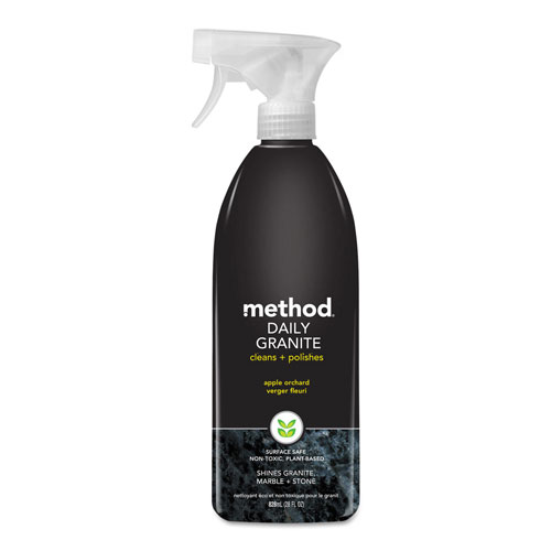 Method Products Inc. Method Products Daily Granite Cleaner | Apple Orchard Scent， 28 oz Spray Bottle， 8