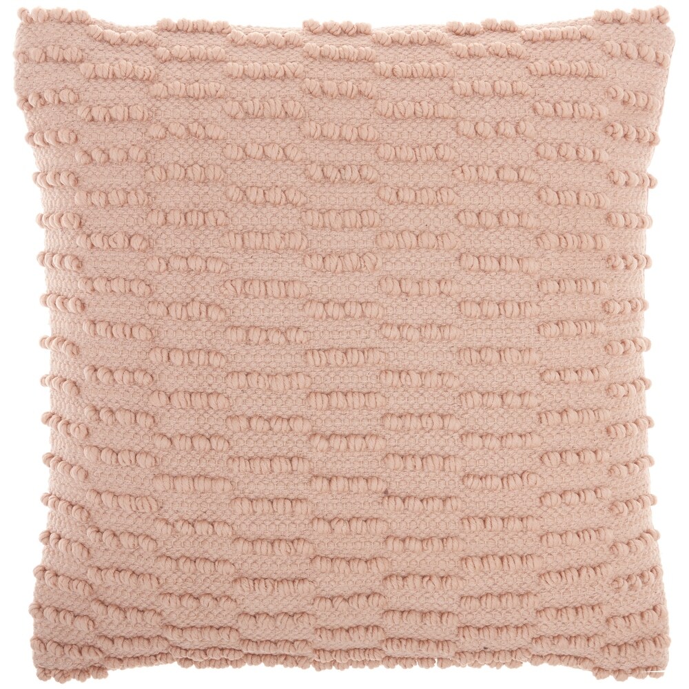 Mina Victory Life Styles Blush Throw Pillow   ( 18\