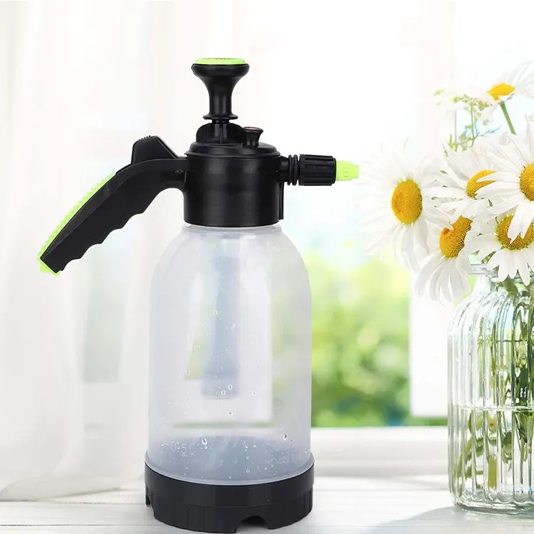 2L Hand Pump Plastic Water Sprayer Bottle