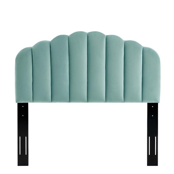 Veronique Twin Performance Velvet Headboard - - 31640350