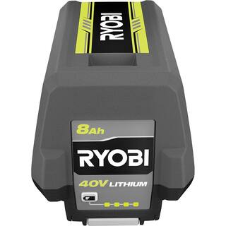 RYOBI 40-Volt Lithium-Ion 8.0 Ah High Capacity Battery OP4080A