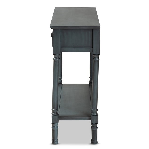 Garvey 3-Drawer Wood Entryway Console Table