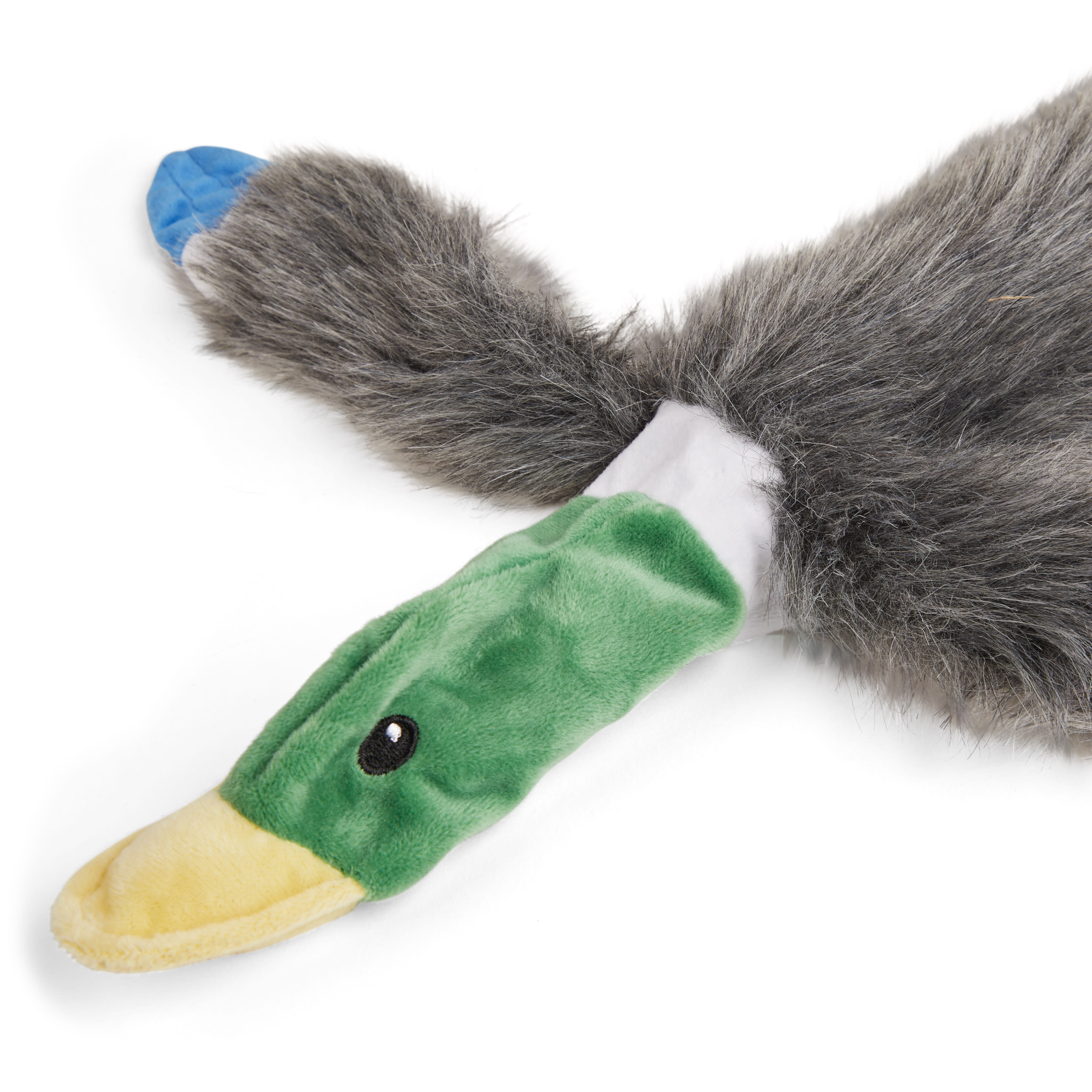 Leaps  Bounds Skinny Wildlife Mallard Dog Toy， Large