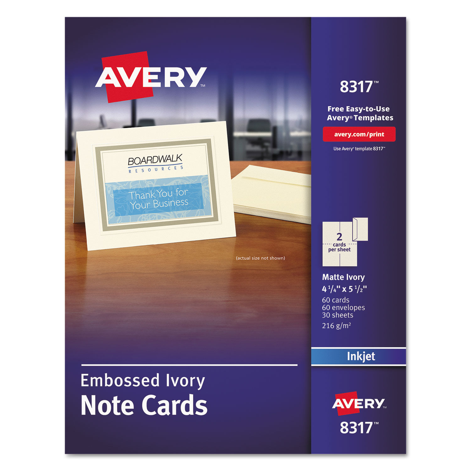 Note Cards with Matching Envelopes by Averyandreg; AVE8317