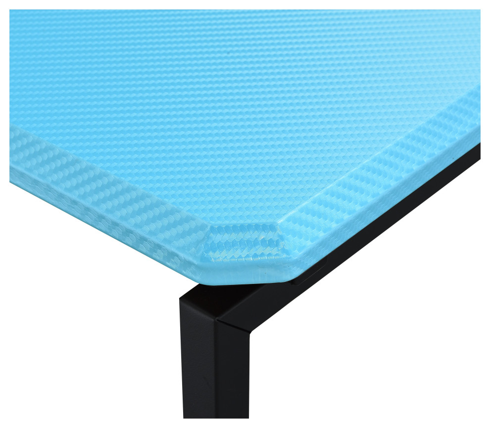 GT 3 Piece Carbon Fiber Wrap Coffee Table and End Table Set   Contemporary   Coffee Table Sets   by Lilola Home  Houzz