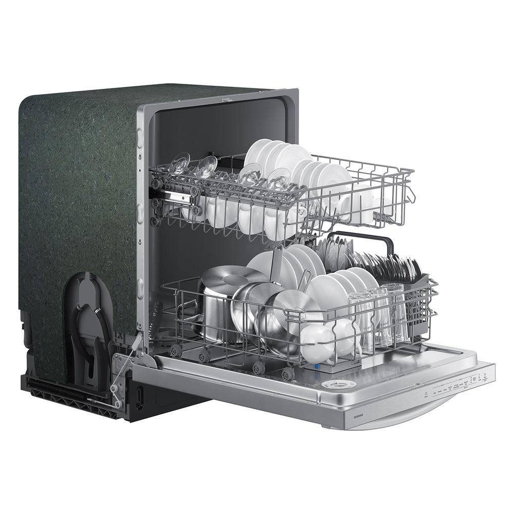  Fingerprint Resistant 53 dBA Dishwasher with Adjustable Rack in Stainless Steel DW80CG4021SR