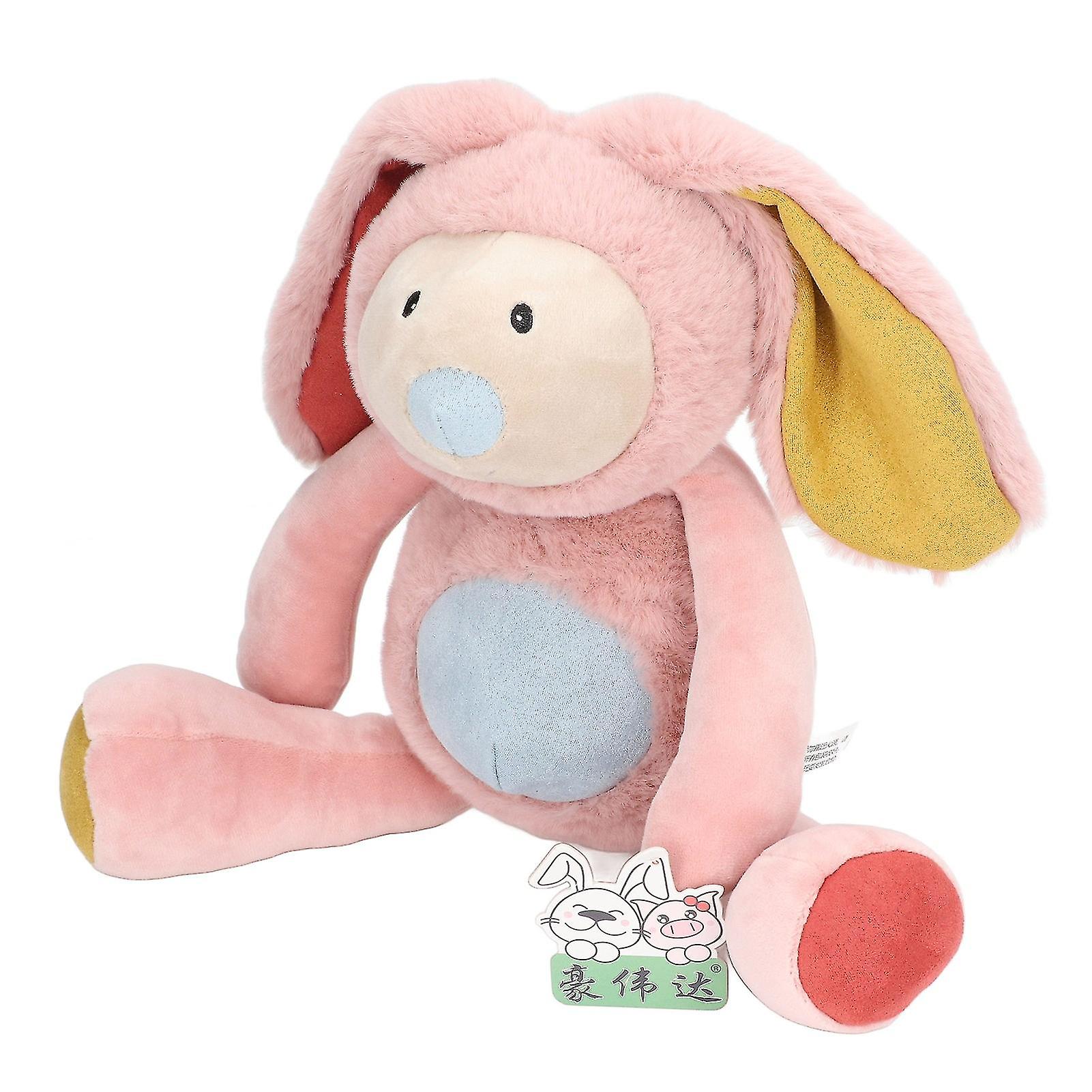 Plush Animal Toy Soft Washable Cute Kids Gift Stuffed Toy for Boys Girls Birthday Christmas Rabbit 38x19x11cm