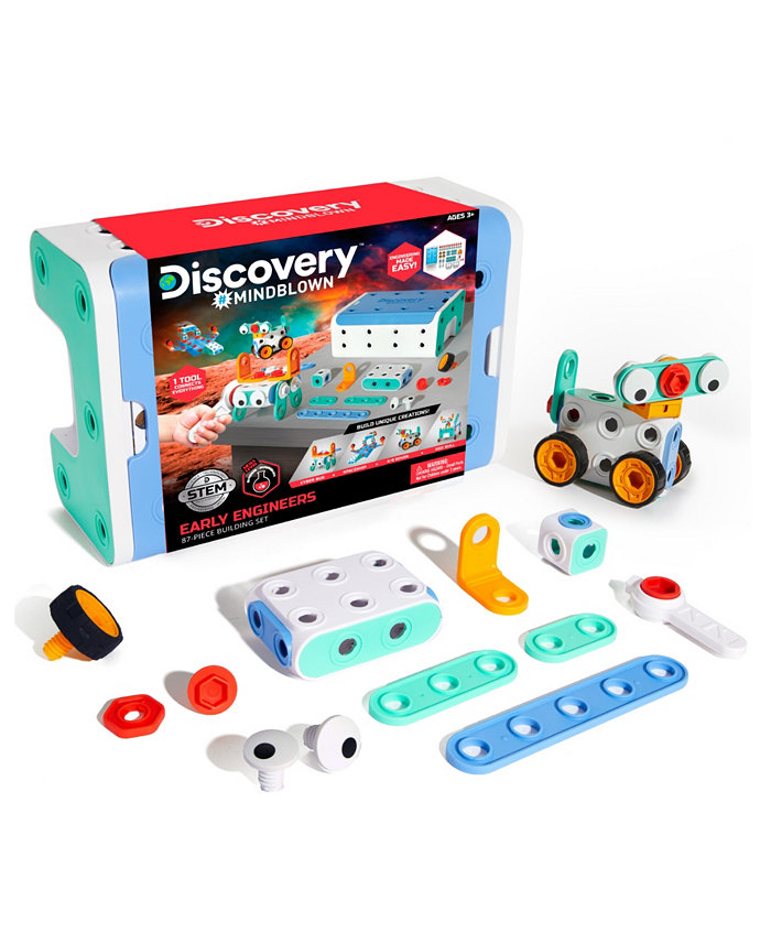 Discovery #MINDBLOWN Early Engineers Building Set  87 Pieces