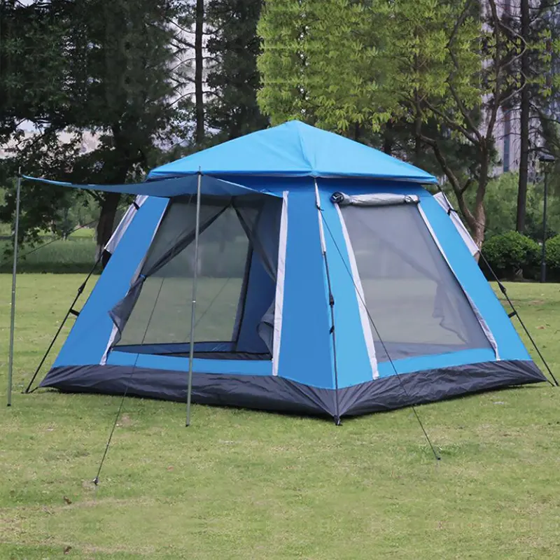 2023 new fashion Luxury 1 2 3 4 Persons Waterproof Outdoor Family Traveling Camping Tent Automatic Hiking Portable fishing tents