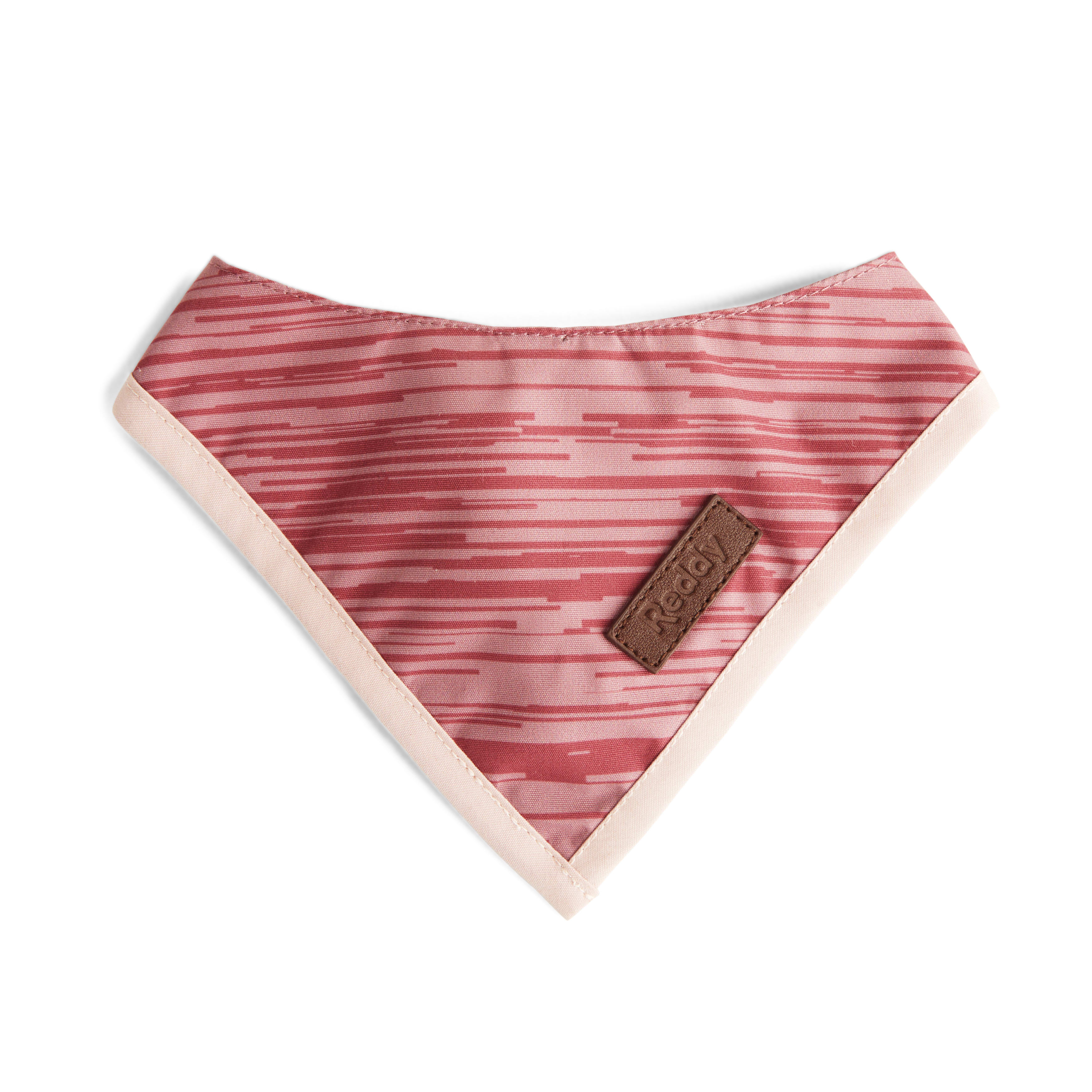 Reddy Rose Stripe Cat Bandana， Small/Medium