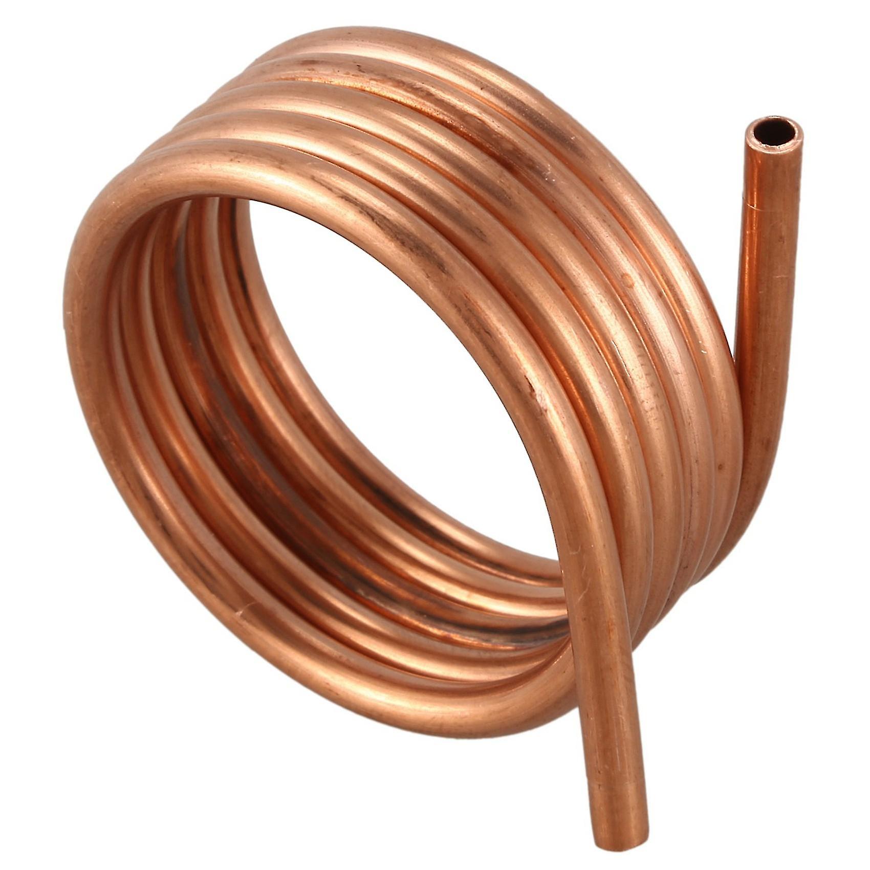 2x Water Cooling Pipes Tube Water Cooled Pure Copper Ring For 775 Brushed Rc Boat Motor