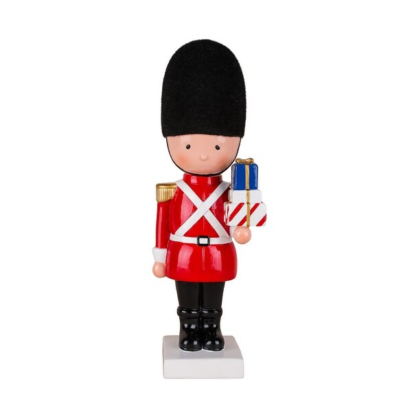 National Tree Company 11 in. Christmas Soldier with Gifts