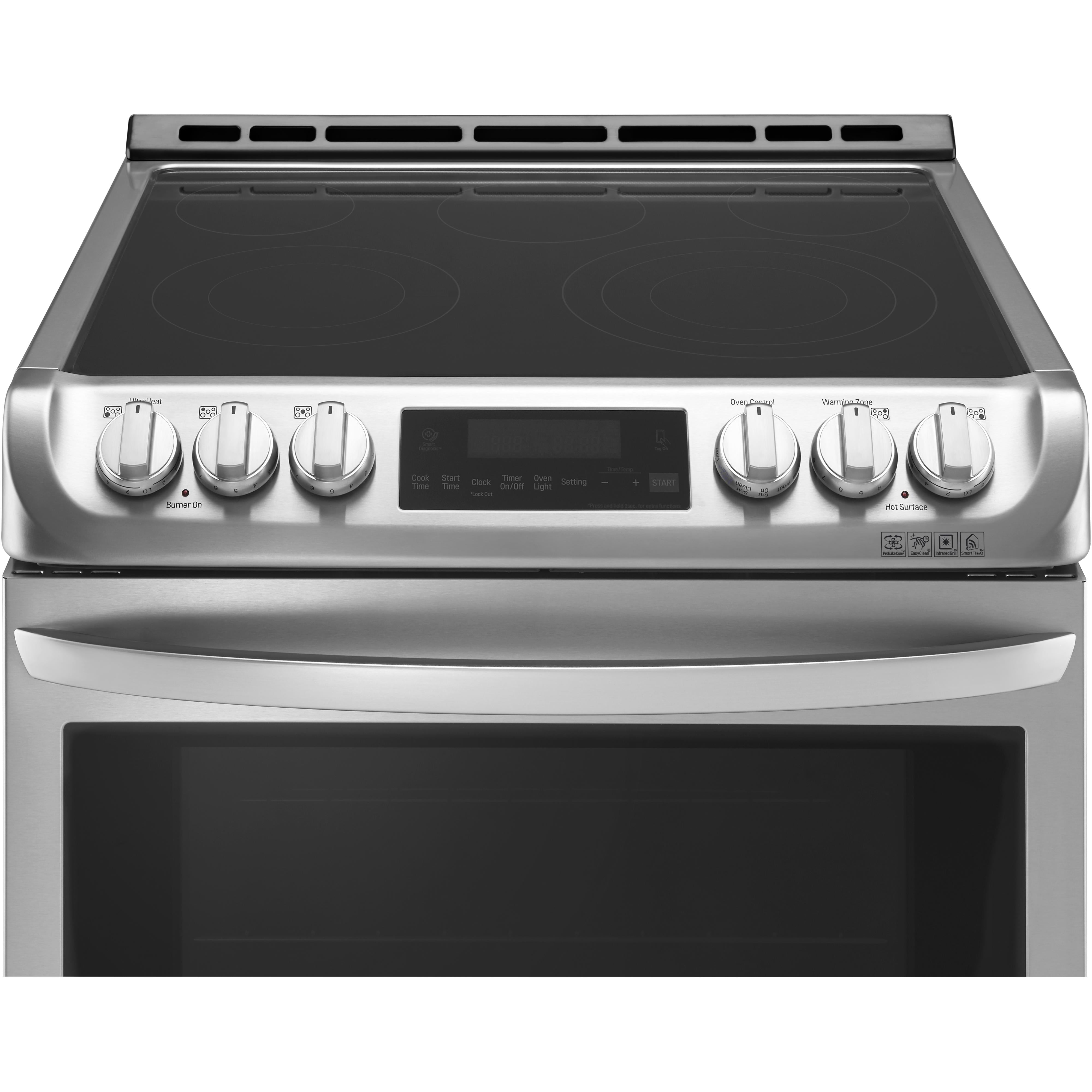 LG 30-inch Slide-In Electric Range with ProBake Convection? LSE5615ST