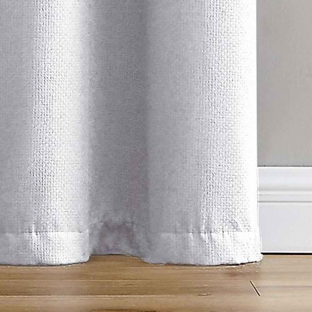 VCNY Home Annabelle 2 Piece Solid Grommet Blackout Curtain Panel Set   38\