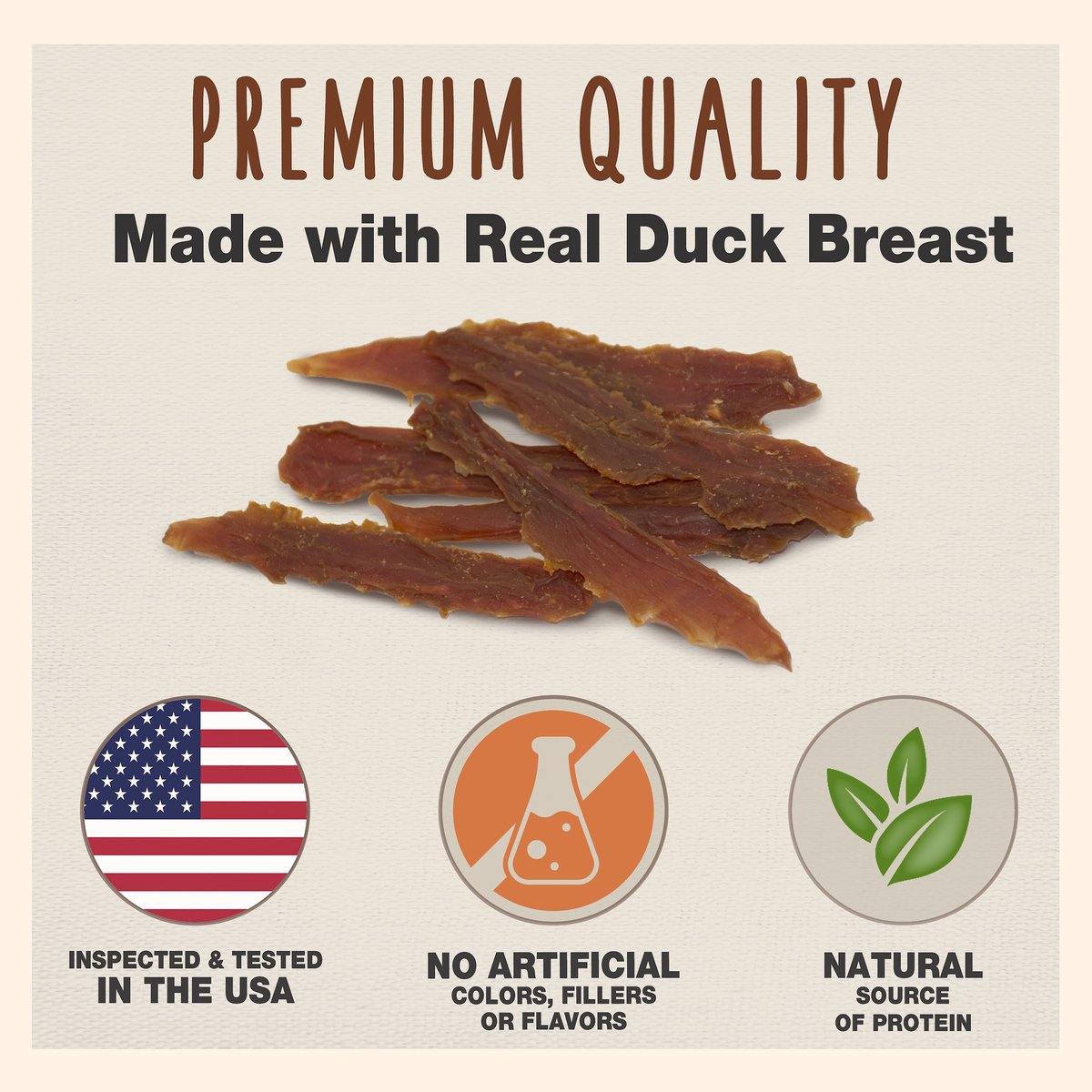 Cadet Gourmet Duck Breast Dog Treats