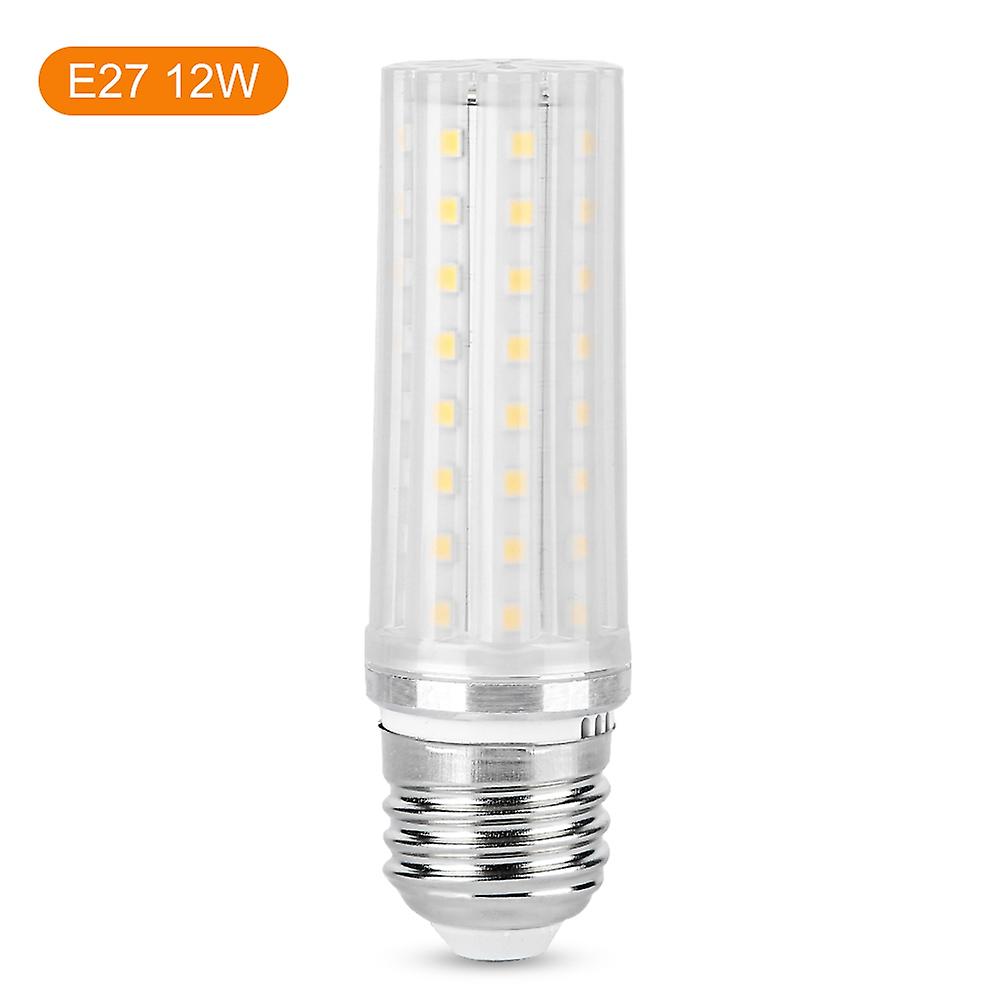 E27 12w Energy Saving High Bright Led Light Corn Bulb Lamp Ac185-265v (warm White)