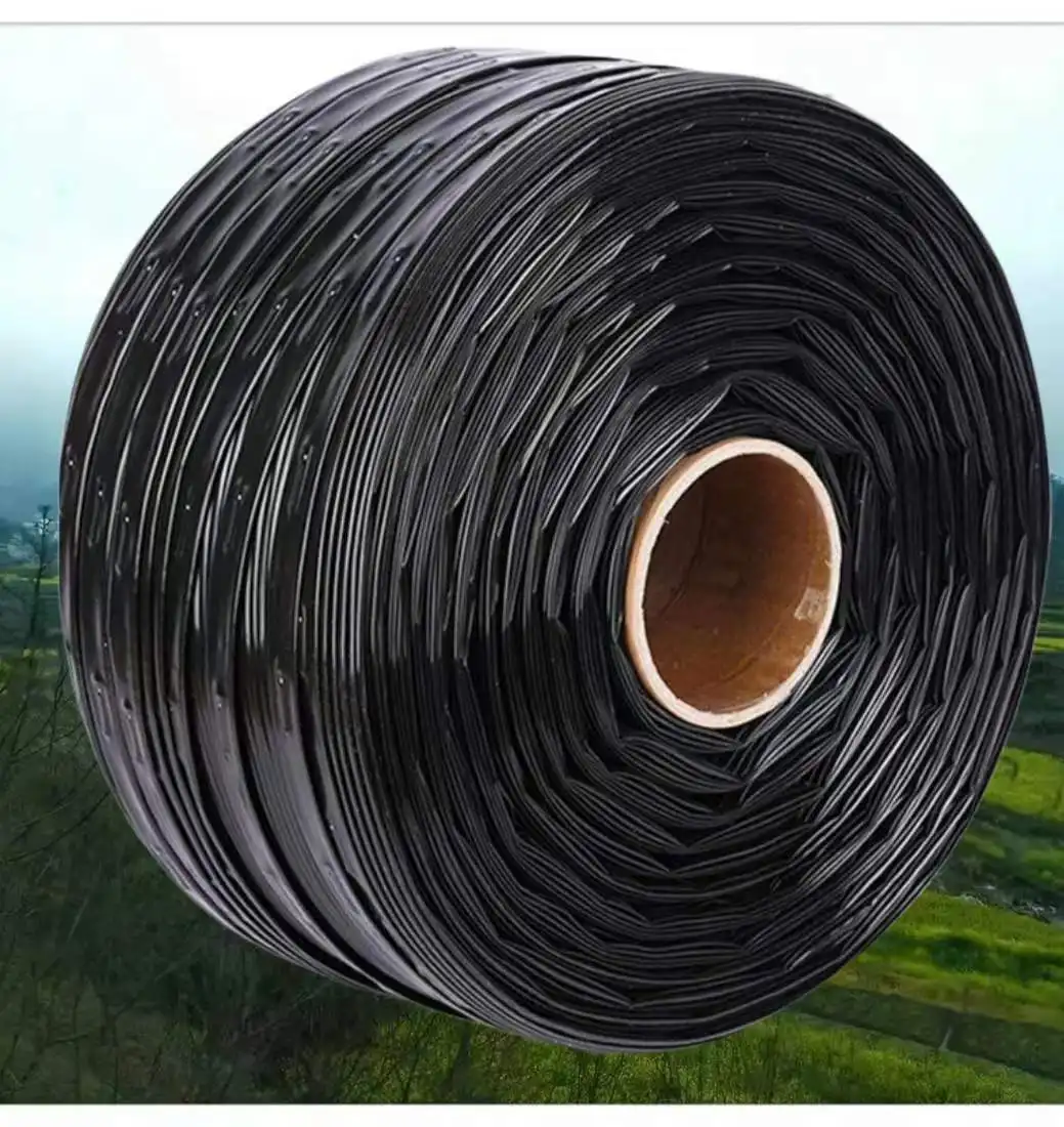 China Drip Irrigation Supply PC Flat Tape Drip Irrigation Pipe System For Farm Irrigation Drip Hose