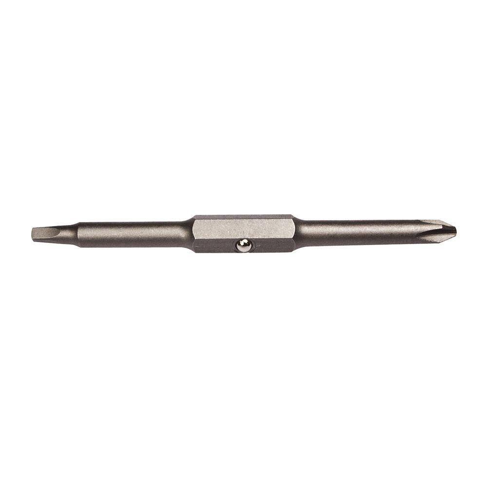 Klein Tools #2 Square and #2 Phillips Replacement Bits (2-Piece) 32410