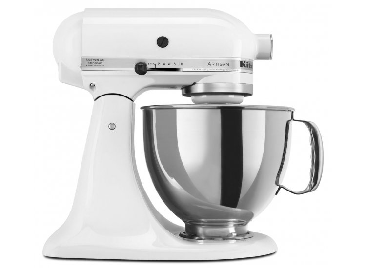 KitchenAid Artisan 5 Qt. White Stand Mixer