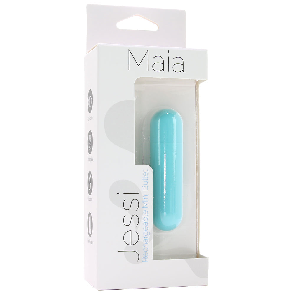 Jessi Rechargeable Mini Bullet Vibe in Teal