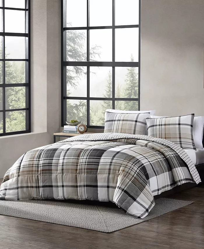 Eddie Bauer Normandy Plaid Comforter Set， Full Queen