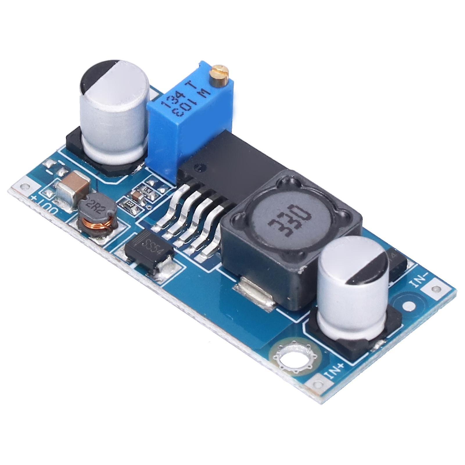 Boost Module LM2587 DC‑DC Mini Portable Blue Boost Converter for Voltage Adjustment Power Supply