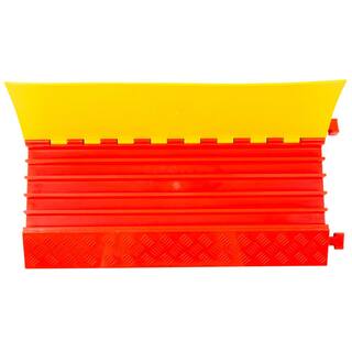 Guardian 5-Channel Polyurethane Cable Protector Ramp for 1.375 in. Dia Cables DH-PCP-2