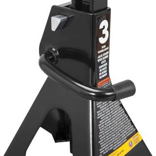 Torin 3-Ton Double-Locking Jack Stands (2-Pack) AT43002AB