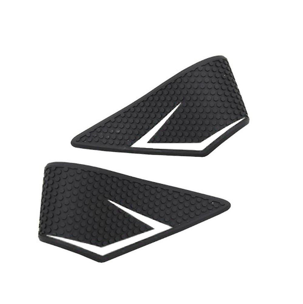 Motorcycle Tank Side Traction Pad Rubber Anti Slip Sticker Gas Tank Pads Fuel Knee Grip Decals 1 Pair For Yamaha Yzf-r6 2017-2019 Red