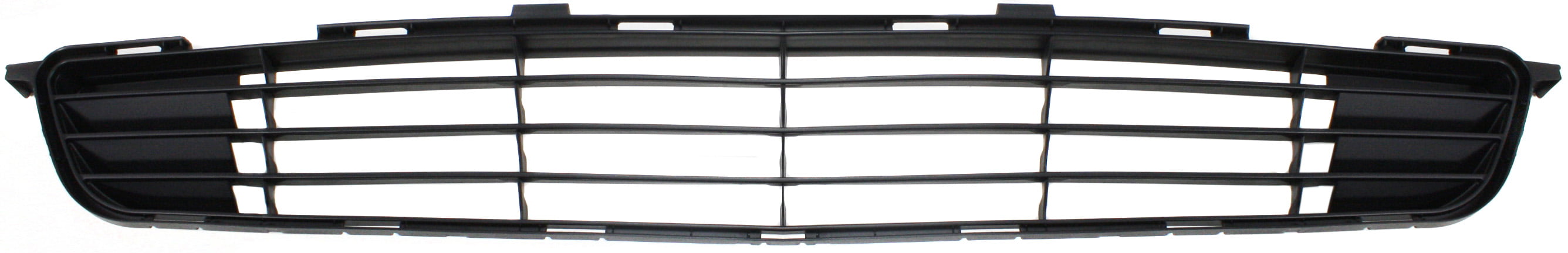 Bumper Grille Compatible With 2009-2010 Toyota Corolla Front Textured Black