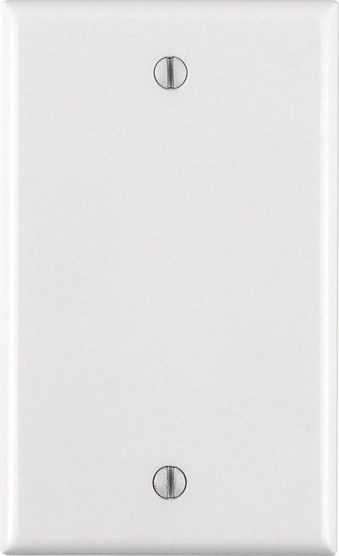 BLANK WALLPLATE 1G WHITE