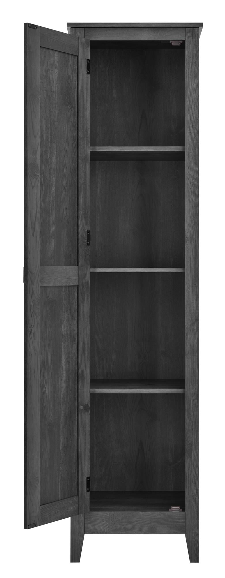 Ameriwood SystemBuild Farmington 18" Wide Storage Cabinet, Rustic Gray