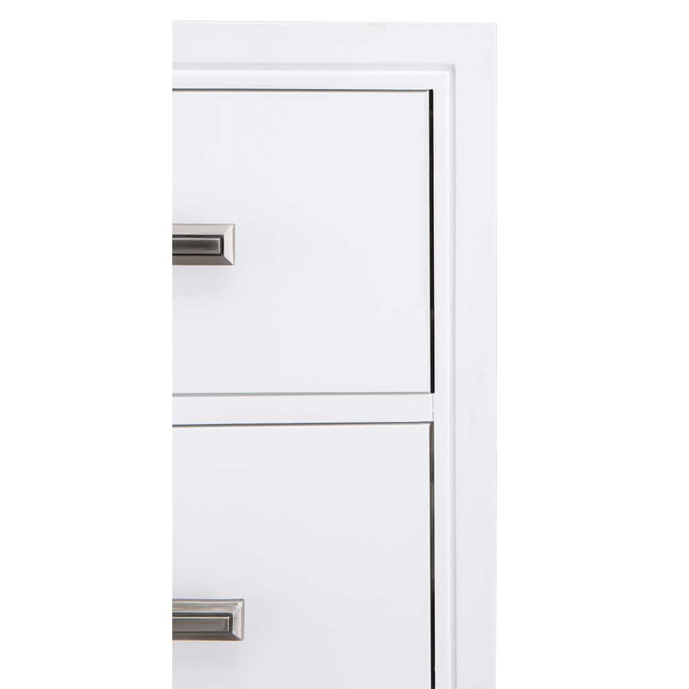 Home Decorators Collection Shaelyn 36 in W x 2175 in D Vanity Cabinet Only in White