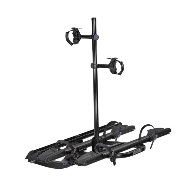 Yakima Onramp 1 25 Inch Ebike Hitch Mounted Bike Rack Holds 2 Bicycles Up To 66 Pounds Each Compatible With Yakima Backswing And Straightshot Black