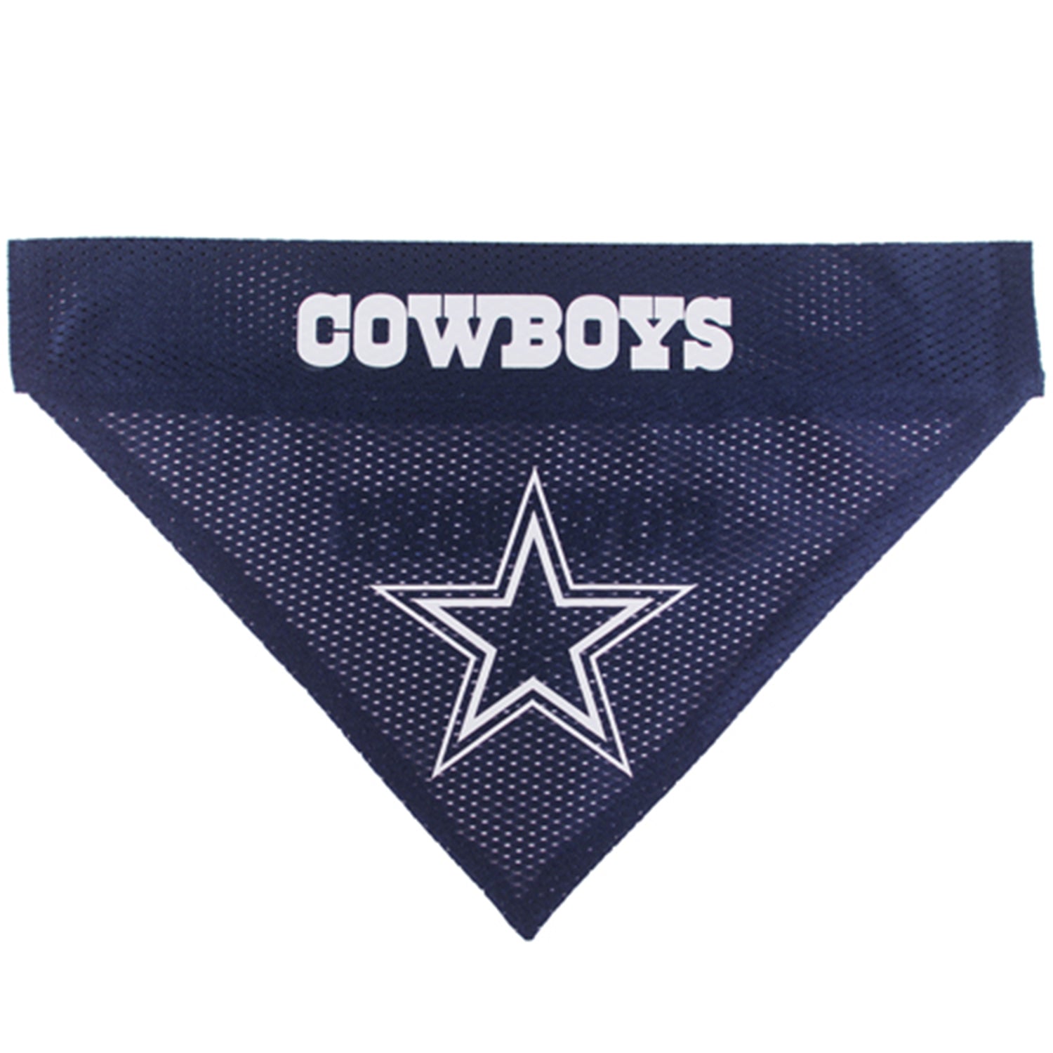 Pets First NFL Dallas Cowboys Dog Bandana - Licensed， Reversible Pet Bandana - 2 sided Bandana