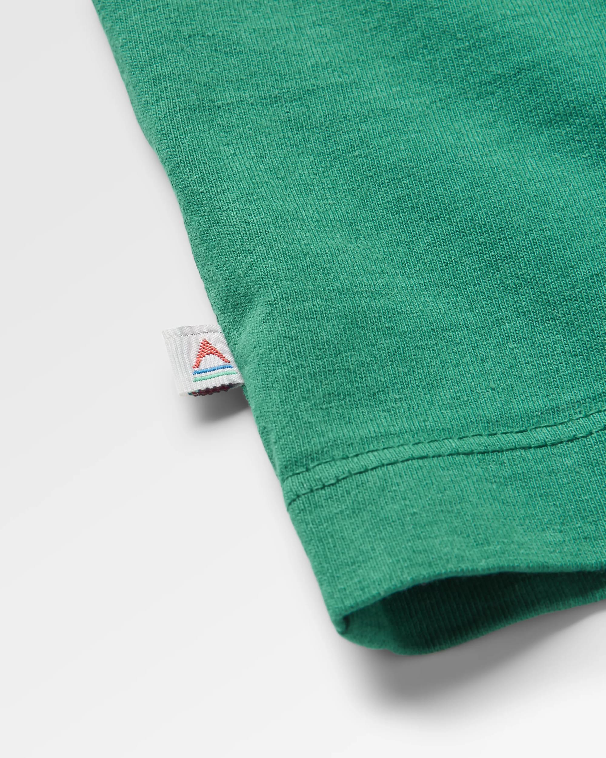 Heritage Recycled Relaxed Fit T-Shirt - Forest Green