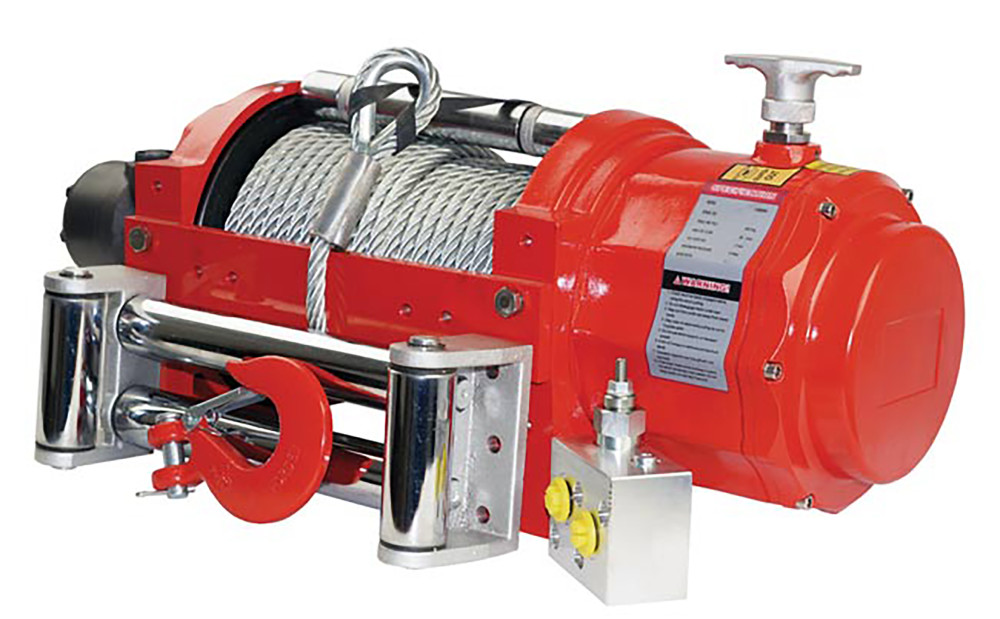 DK2 Spartan Winch Planetary Gear 8000lb with Synthetic Rope