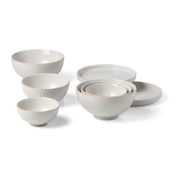 Lenox 894103 French Perle Luna Nesting Dinnerware ...