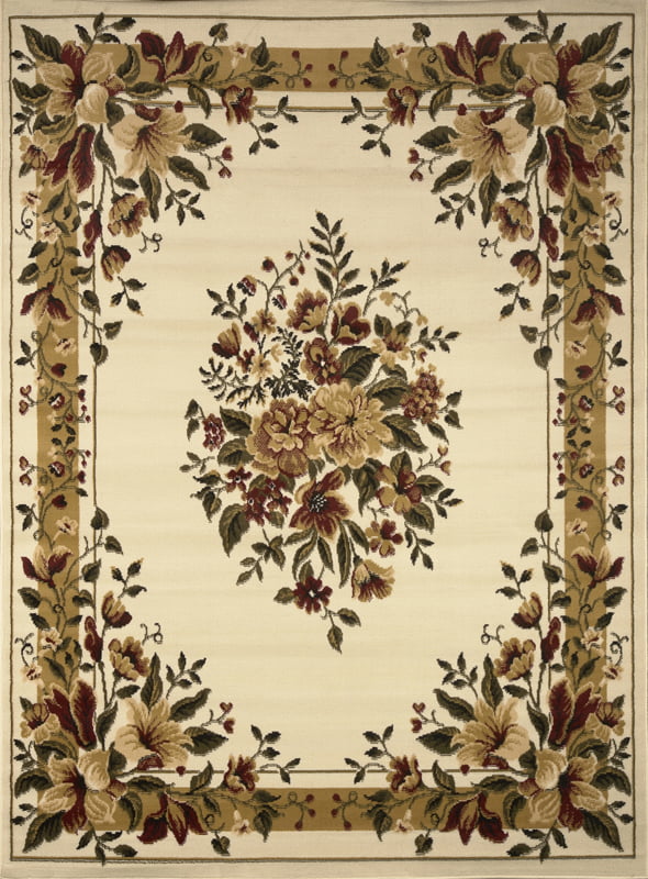 Home Dynamix Area Rugs: Optimum Rug: 11017-100 Ivory: 5'2