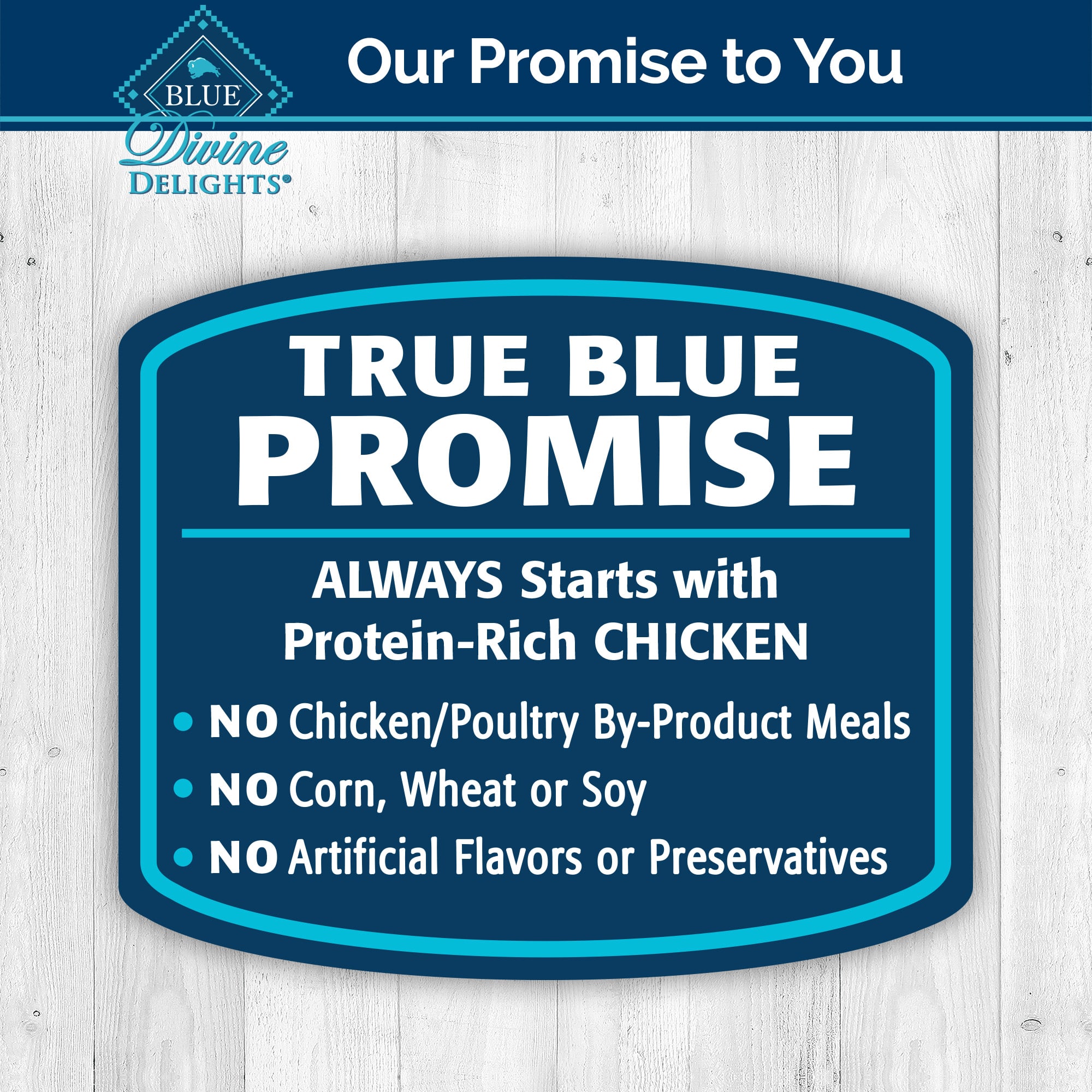 Blue Buffalo Blue Divine Delights Bacon， Egg  Cheese Breakfast Bites Wet Dog Food， 3.5 oz.， Case of 12