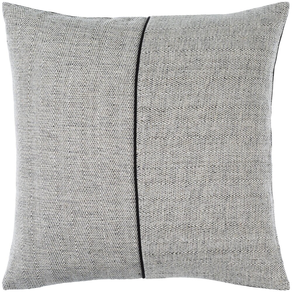 Tyriq Modern   Contemporary Stripe Accent Pillow