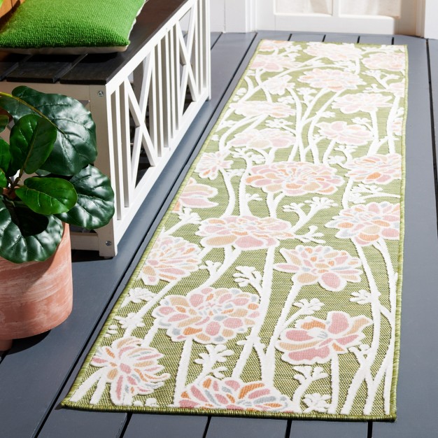 Cabana Cbn486 Power Loomed Indoor outdoor Area Rug Safavieh