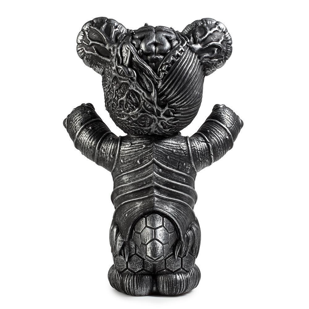 Free Hugs Bear Art Figure by Frank Kozik - Kidrobot.com Exclusive Silver Edition