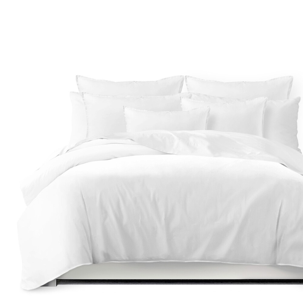 St Anne Pure White Coverlet and Pillow Sham(s) Set