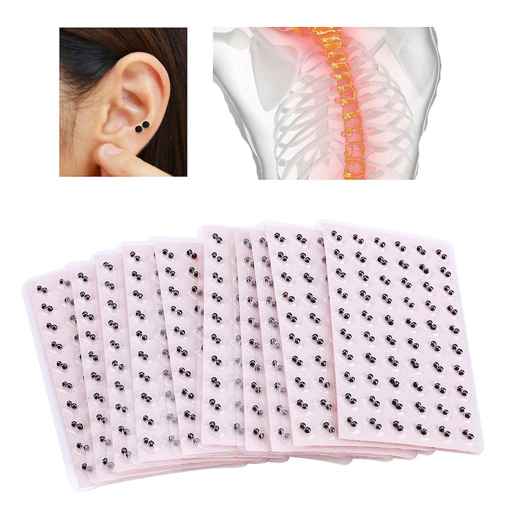 600pcs Acupuncture Therapy Ear Seeds Sticker Press Massage Bean